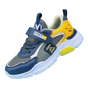 Sporty Kids Shoes in Yellow and Blue